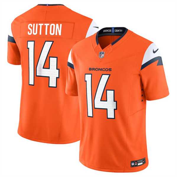 Men's Denver Broncos #14 Courtland Sutton Orange 2024 F.U.S.E. Vapor Limited Football Stitched Jersey Dzhi,We sell and wholesale Men's Denver Broncos #14 Courtland Sutton Orange 2024 F.U.S.E. Vapor Limited Football Stitched Jersey Dzhi on line form chian!